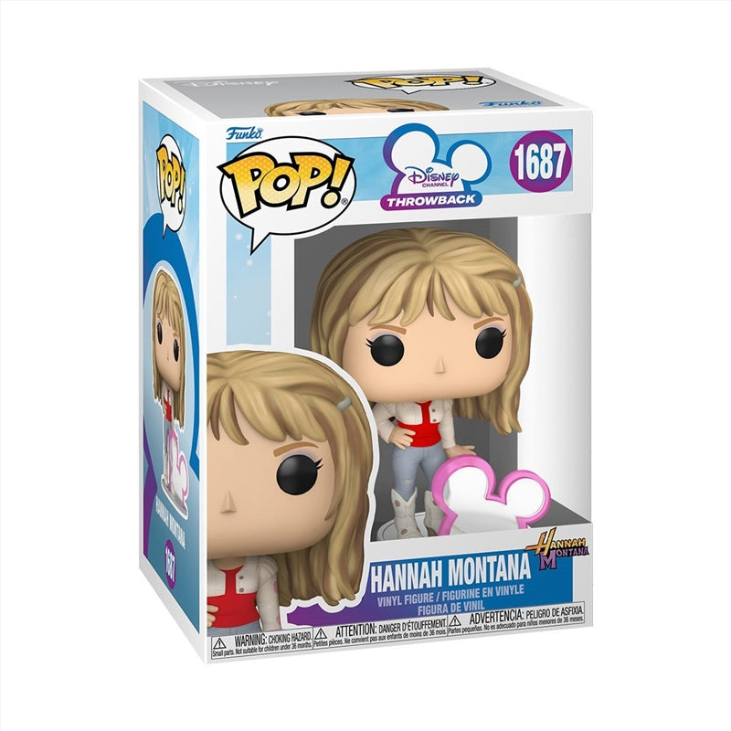 Funko Pop! Disney Hannah Montana Hannah With Disney Icon Collectable Vinyl Figure