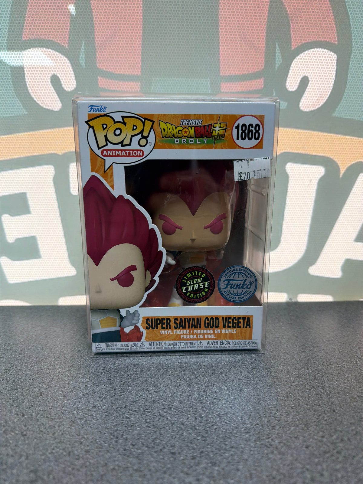 Super Saiyan God Vegeta Funko Pop! #1868 – Dragon Ball Super