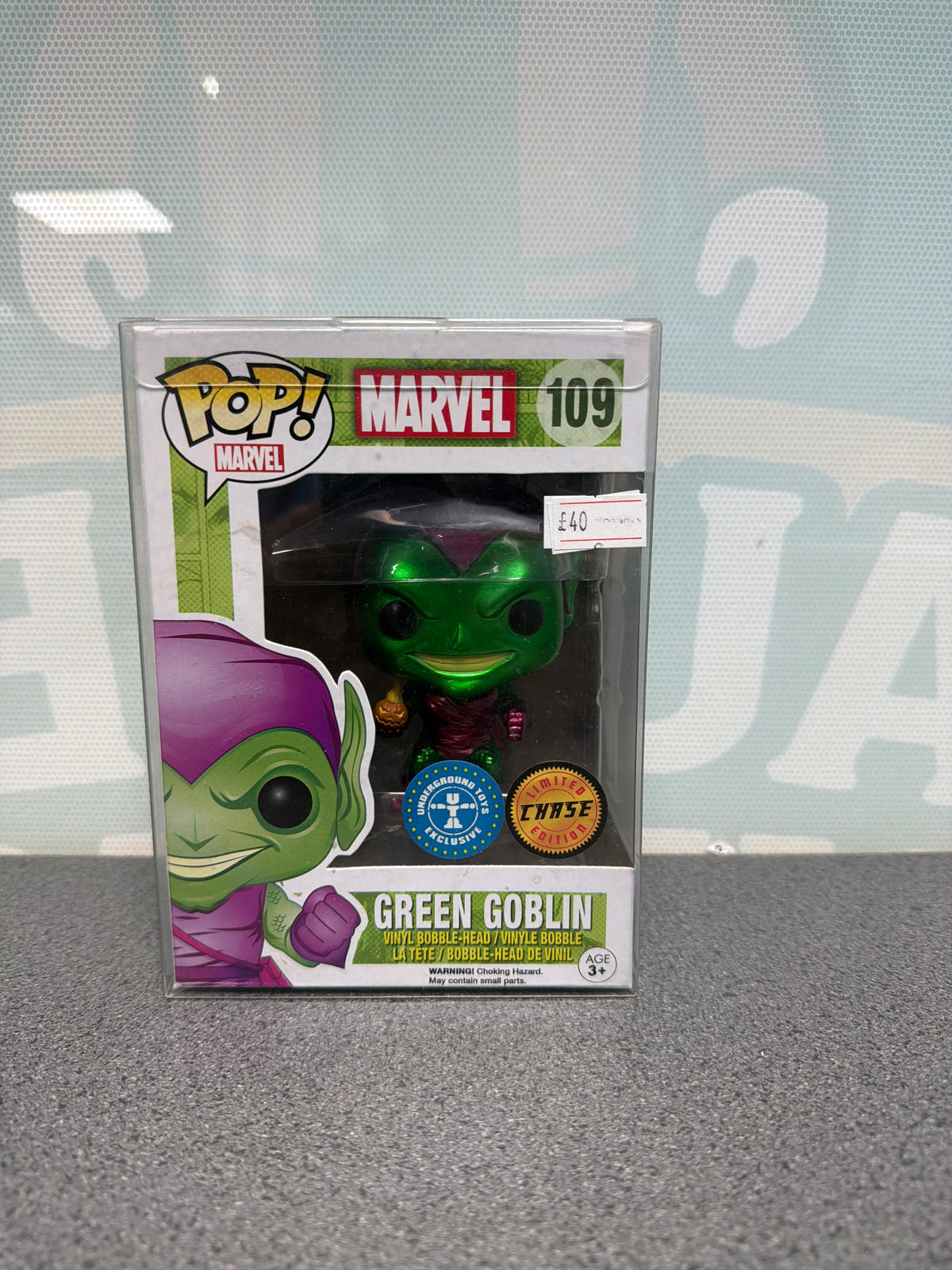 Green Goblin Funko Pop! #109 – Marvel, Listed 2016 Copy