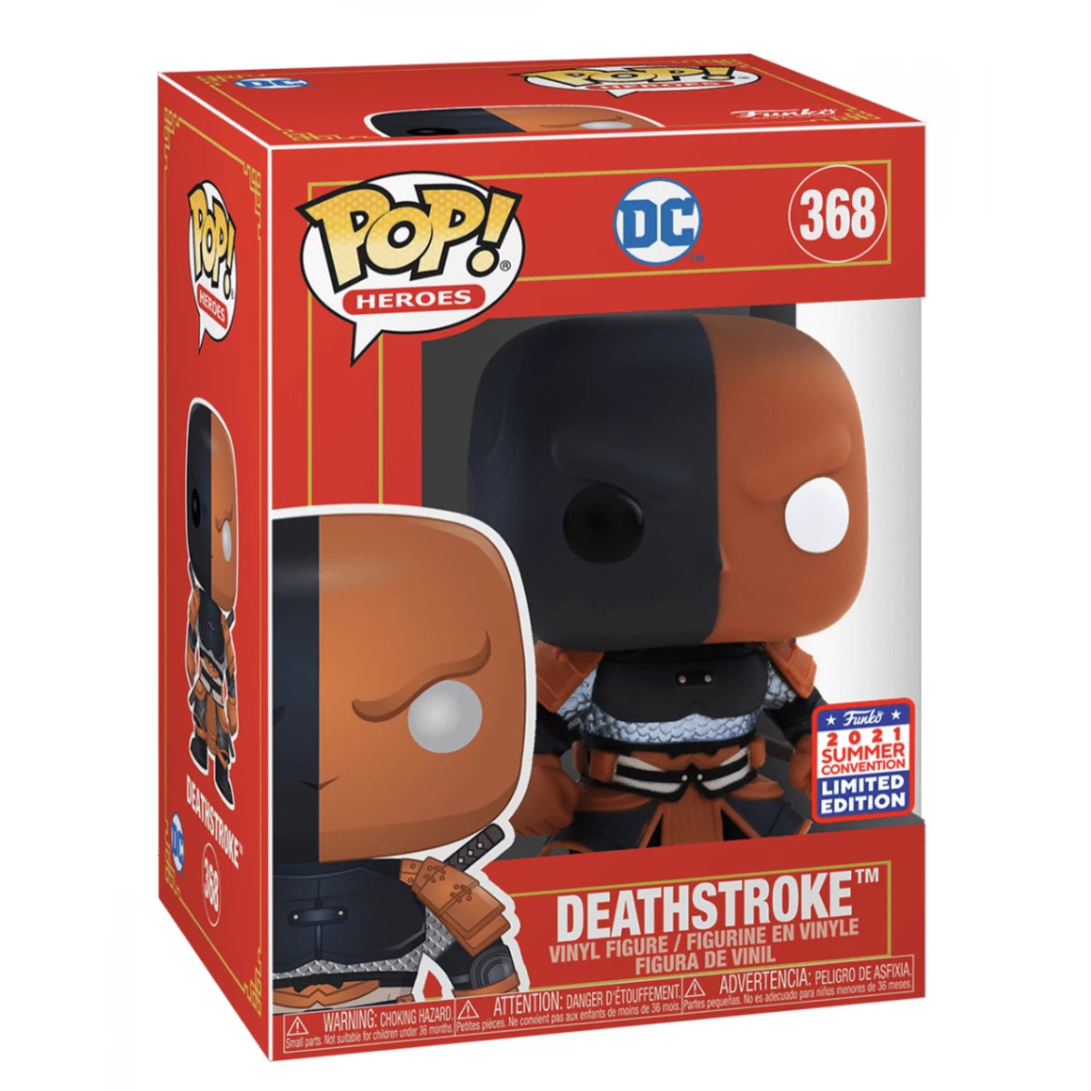 Funko POP Batman Imperial Deathstroke Pop! Vinyl Box Damage