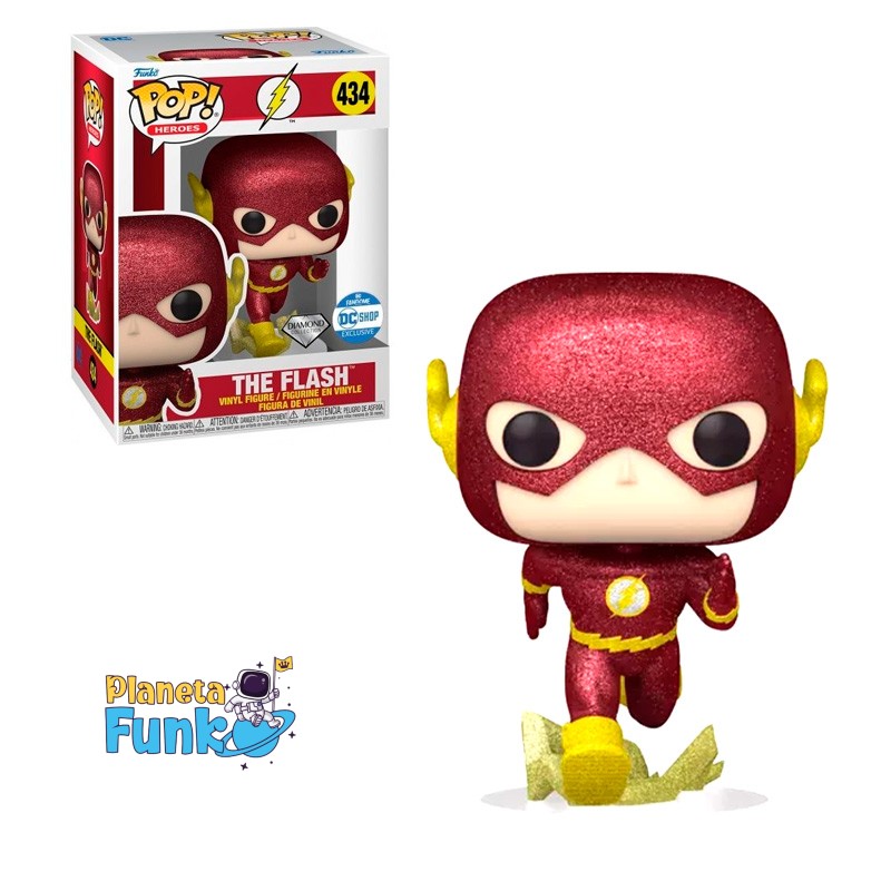 Grappig Funko POP! Heroes DC The Flash #434 Diamond Collection