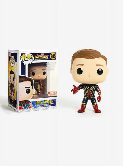 Iron Spider Unmasked Funko Pop! #305 – Marvel Avengers