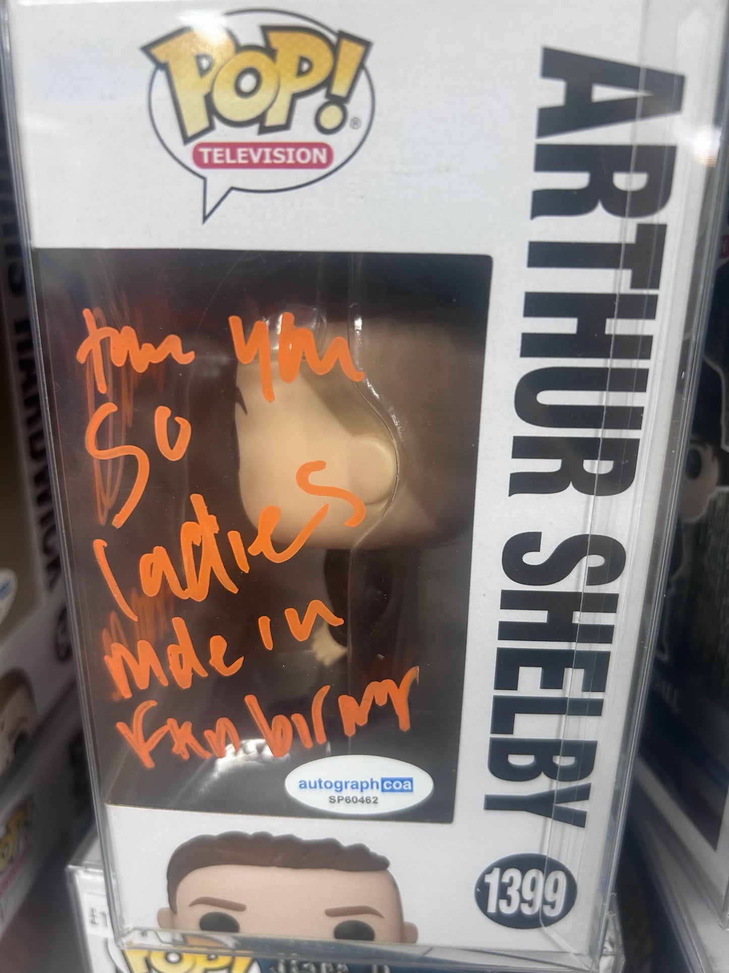 SIGNED ARTHUR SHELBY FUNKO #1399