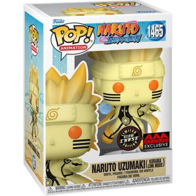 Funko POP! Animation Naruto Shippuden #1465 Naruto Uzumaki Kurama Link Mode 4