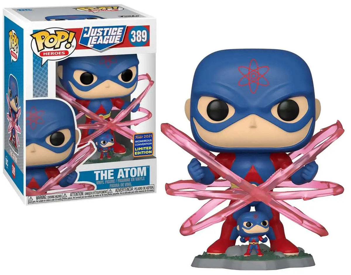 DC Comics Funko POP! Heroes DC #389 The Atom 2021 WonderCon
