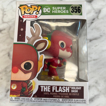 Funko POP Vinyl Heroes DC Holiday Rudolph Flash
