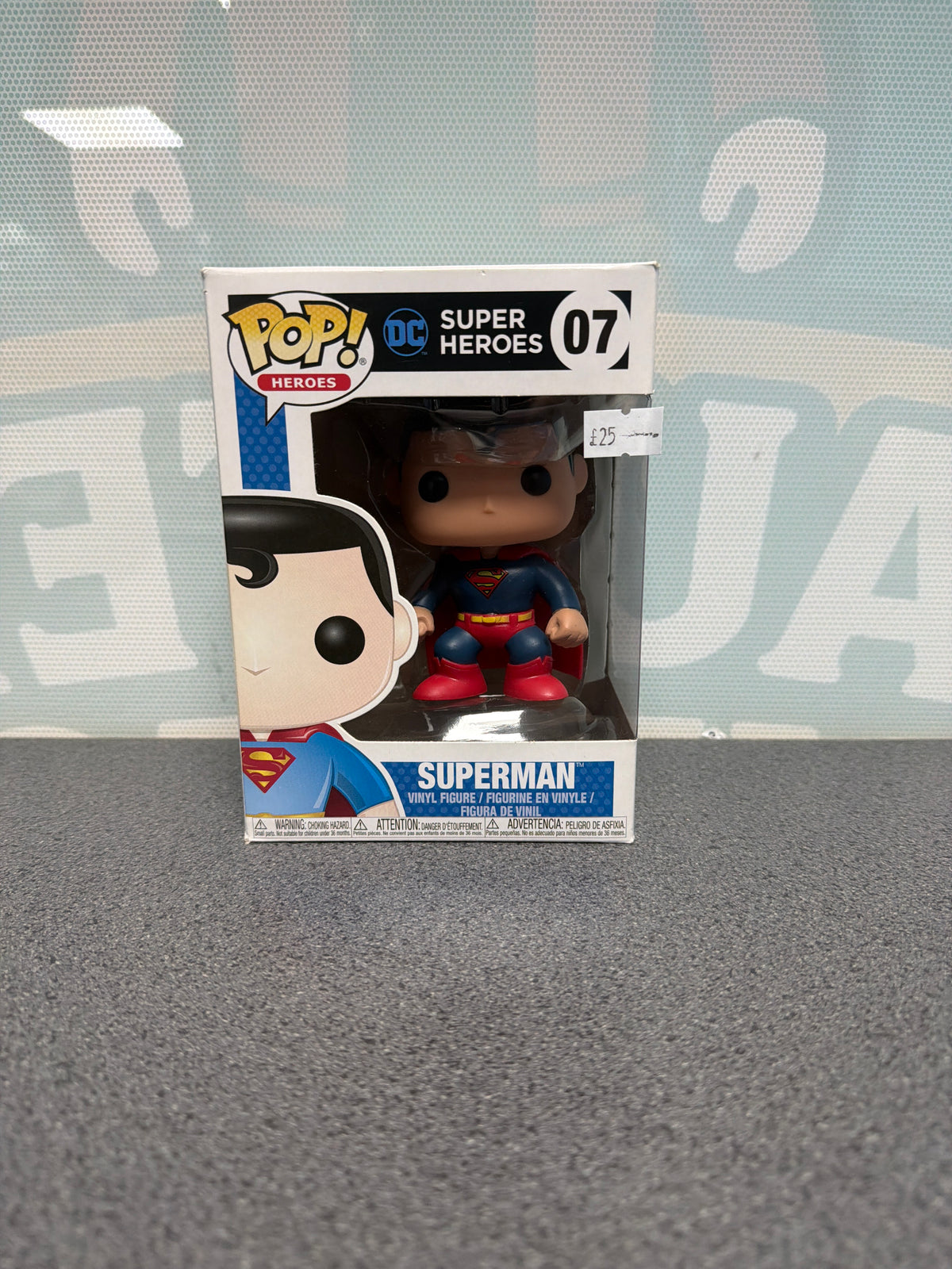 Superman Funko Pop! #07 – 2019 Copy