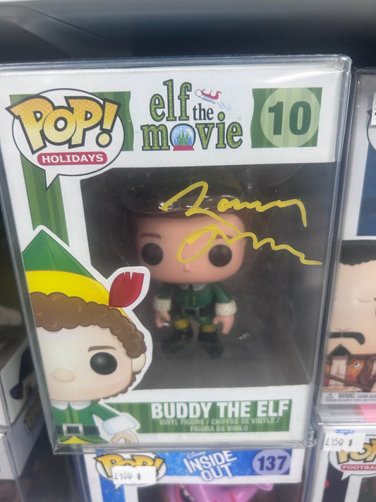 SIGNED BUDDY THE ELF FUNKO #10