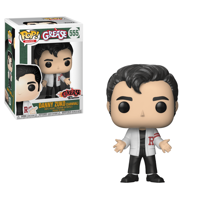 Pop! Vinyl FUNKO MOVIES Grease Danny Zuko Sweater Figure