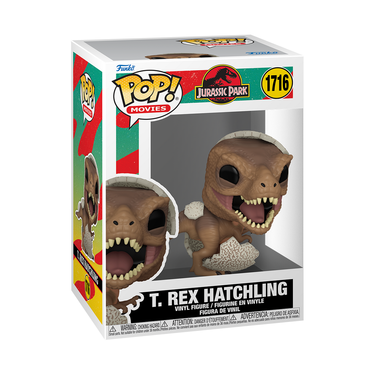T. Rex Hatchling Funko Pop! #1716 from Jurassic Park – product image 1