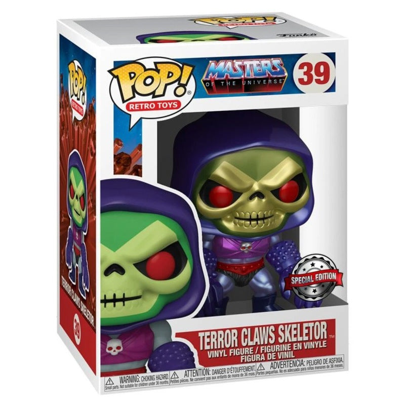 Masters Of The Universe Skeletor With Terror Claws Vinyl Figure 10cm
