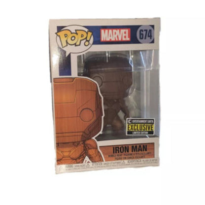 Iron Man Wood Deco Funko Pop! – Marvel