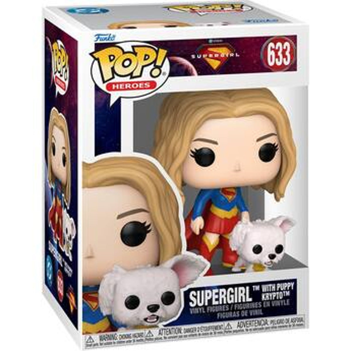 Funko Pop! & Buddy Supergirl With Puppy Krypto Vinyl Figure