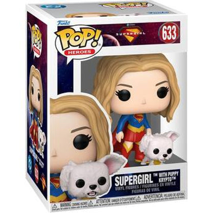 Funko Pop! & Buddy Supergirl With Puppy Krypto Vinyl Figure