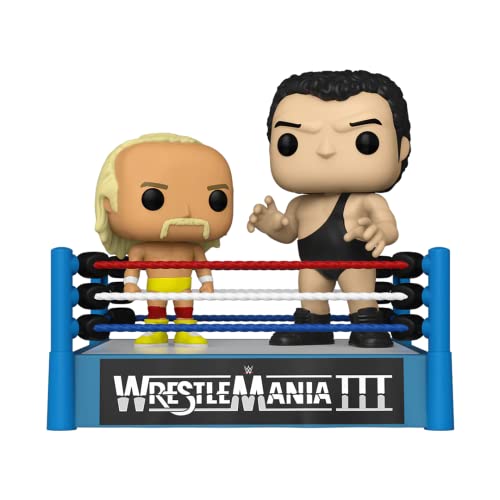 Grappig Funko WWE Hulk Hogan Vs Andre The Giant Pop! Moment Vinyl Figure 2-Pack