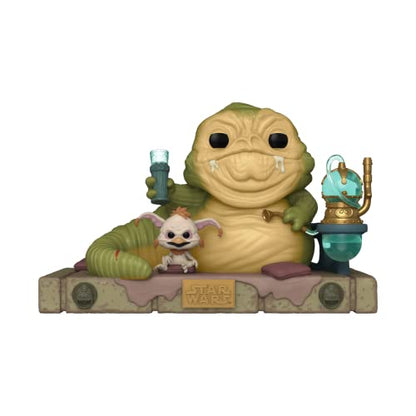 Star Wars Return of the Jedi 40th Anniversary Jabba with Salacious Pop! Movie Moment 2-Pack
