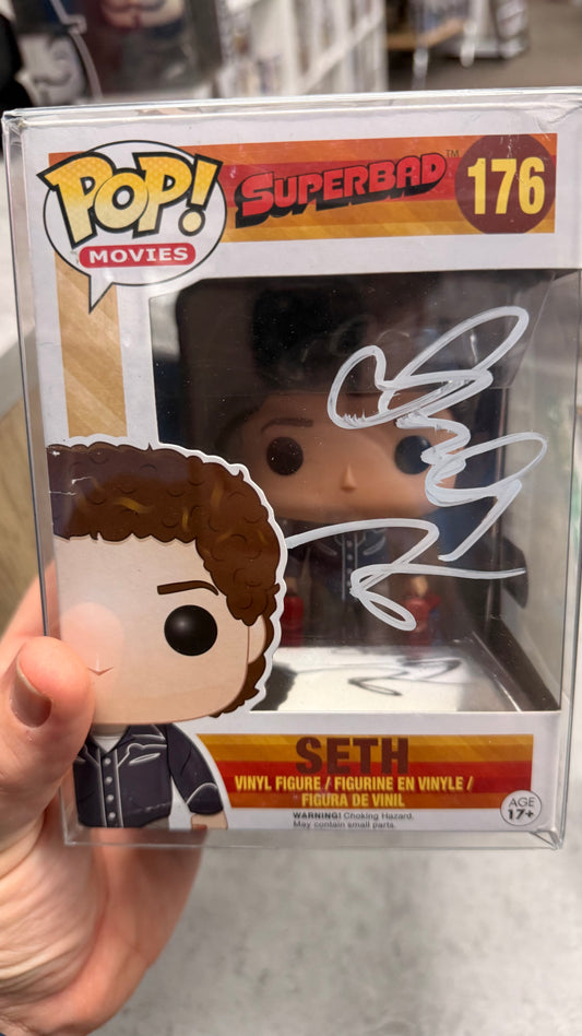 Seth signed by Judd Apatow