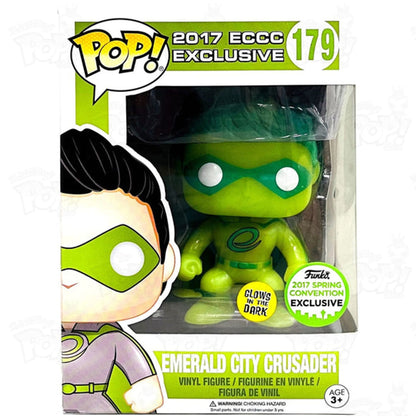 Funko POP! Emerald City Crusader Glow in the Dark 2017 Spring Convention