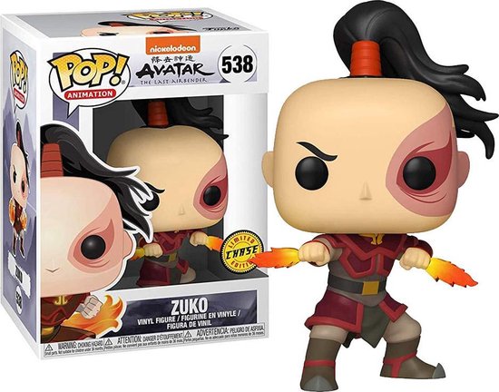 Funko POP! Animation Avatar Zuko with Chase