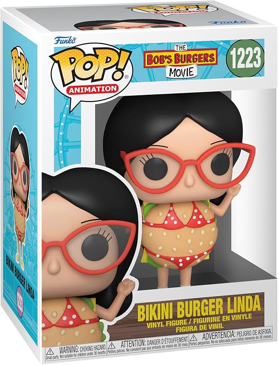 Bob's Burgers Linda Bikini Burger Pop! Vinyl Figure 4-Inch Tall