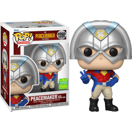 Funko POP! Television Peacemaker #1260 Peacemaker With Peace Sign