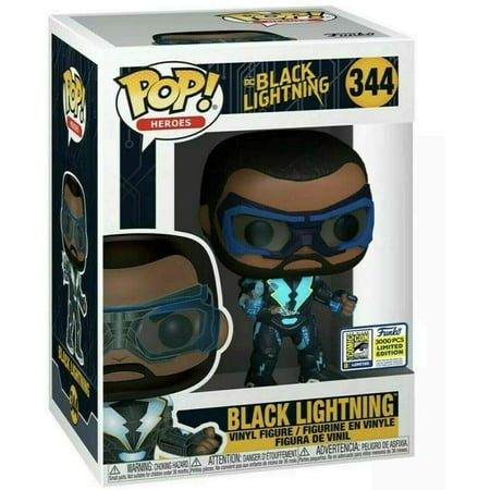 Funko Pop! DC Heroes #344 Black Lightning SDCC 2020 Exclusive Limited 3000 Pieces