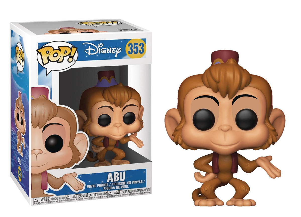 Pop! Vinyl Funko Disney Aladdin Abu Figure