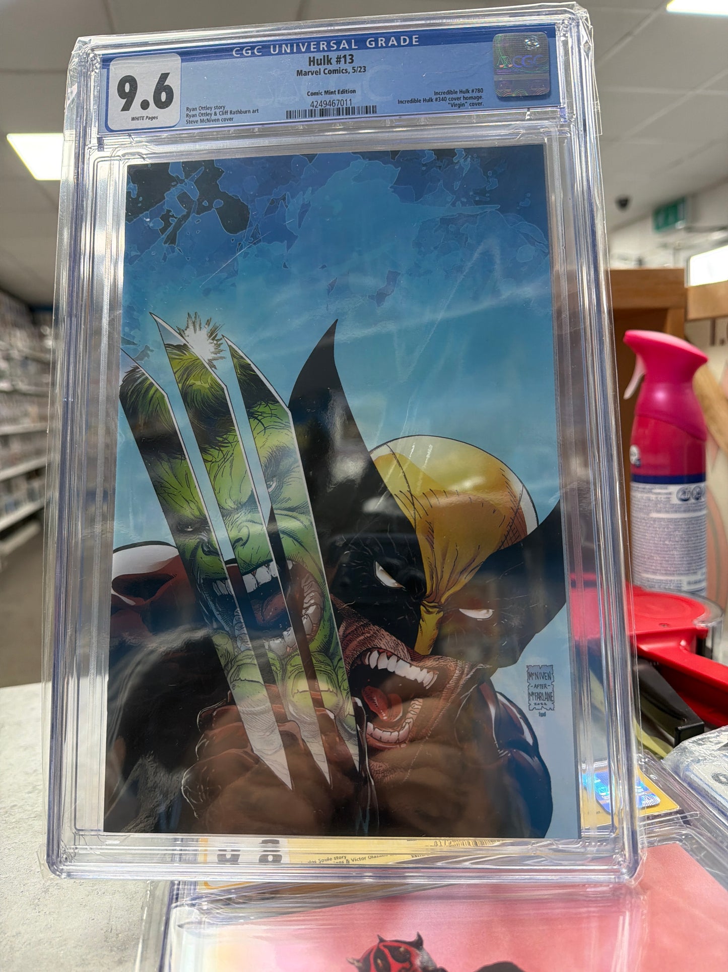 CGC 9.6 Hulk #13 225/600