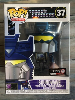 Funko Pop! Transformers 37 Battle Damaged Soundwave Figure