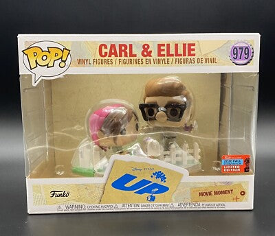 Funko POP! Disney Pixar's Up Carl and Ellie #979 NYCC 2020 Shared Exclusive