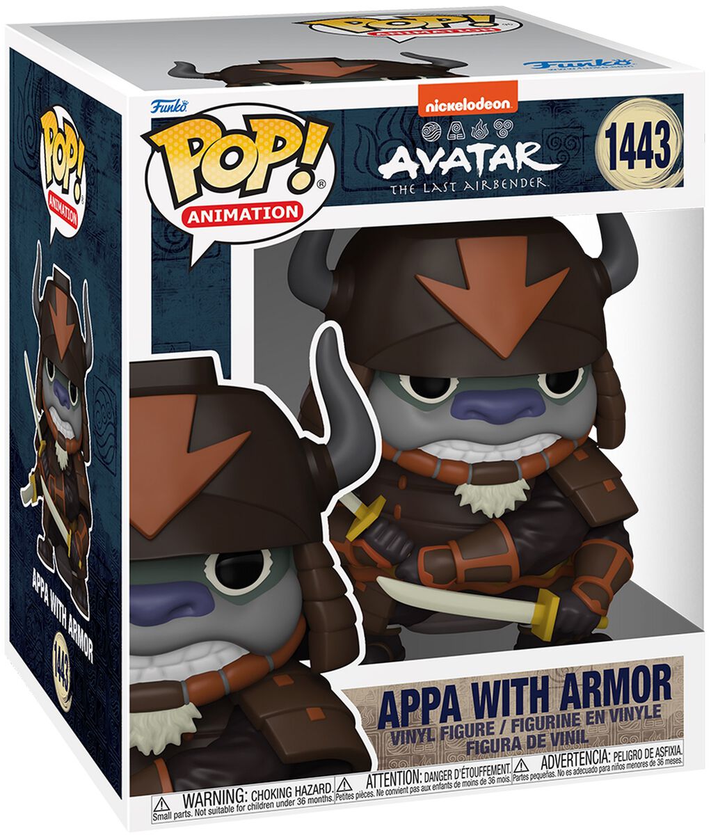 Funko POP! Animation Avatar The Last Airbender #1443 Appa With Armor Super-Sized