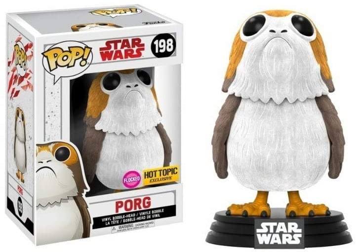 Funko Star Wars Porg Flocked Vinyl Bobble Head