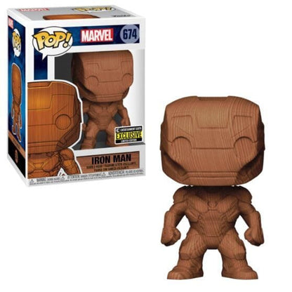 Iron Man Wood Deco Funko Pop! – Marvel