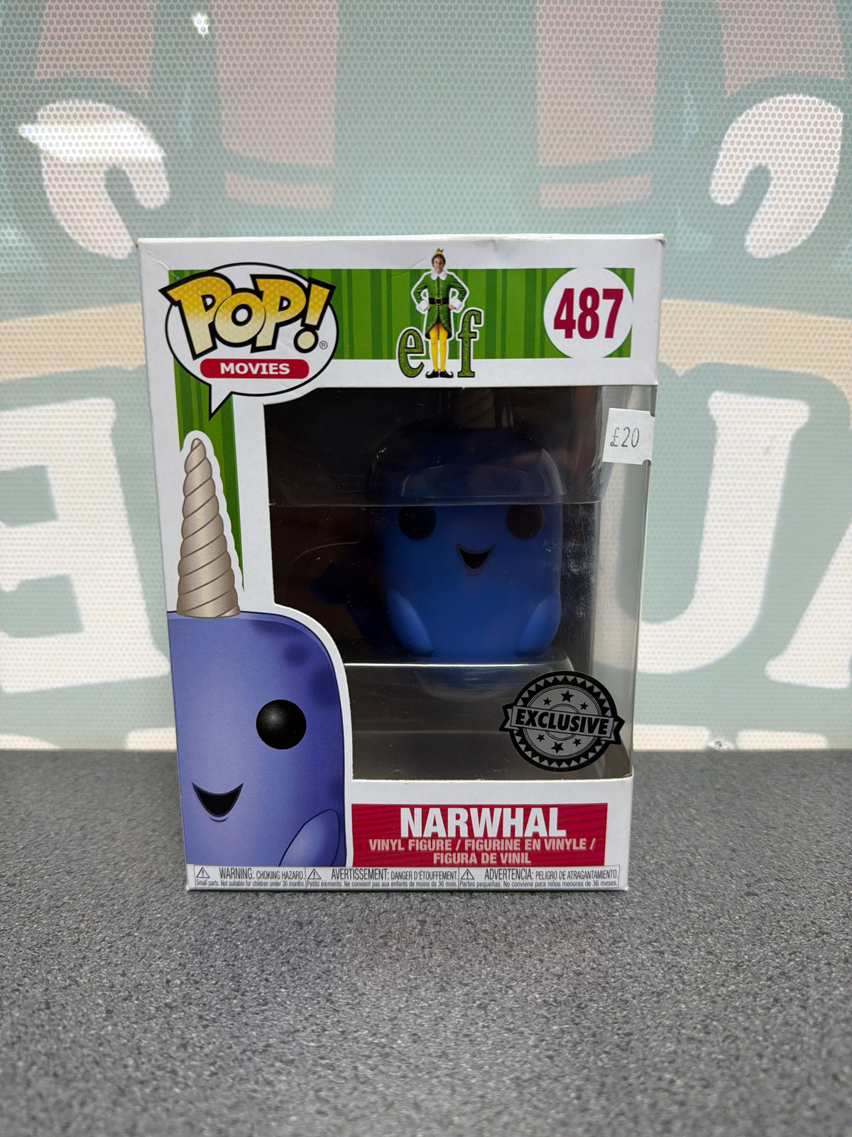 Narwhal Funko Pop! #487 from Elf, Exclusive – product image 1