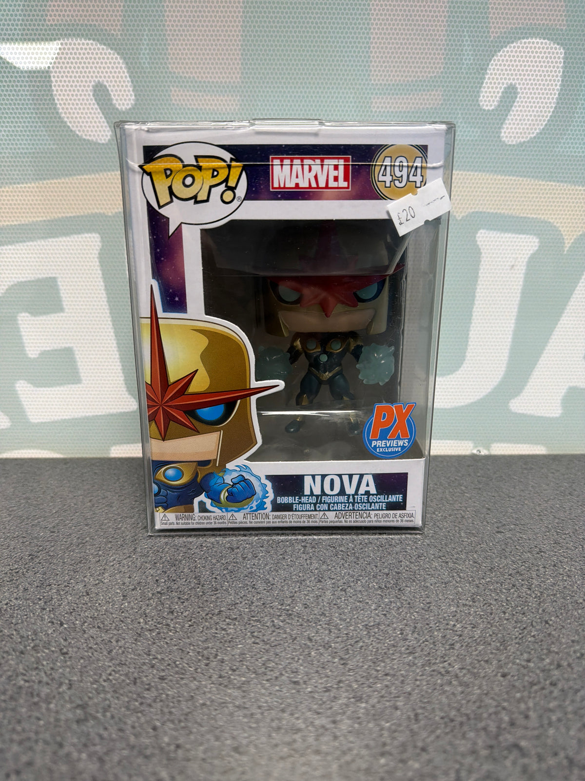 Nova Prime Funko Pop! #494 – Marvel