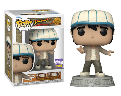 Short Round Funko Pop! #1412 from Indiana Jones and the Temple of Doom, 2023 Summer Convention Exclusive – product image 2