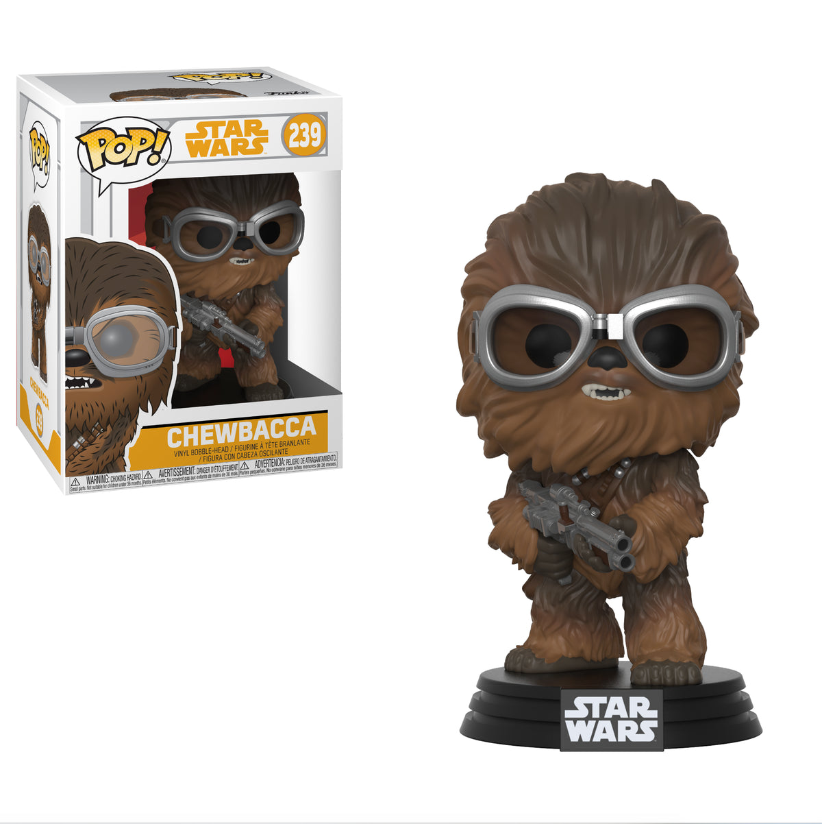 Pop! Vinyl Funko Star Wars: Solo W1 Chewie with Goggles ST
