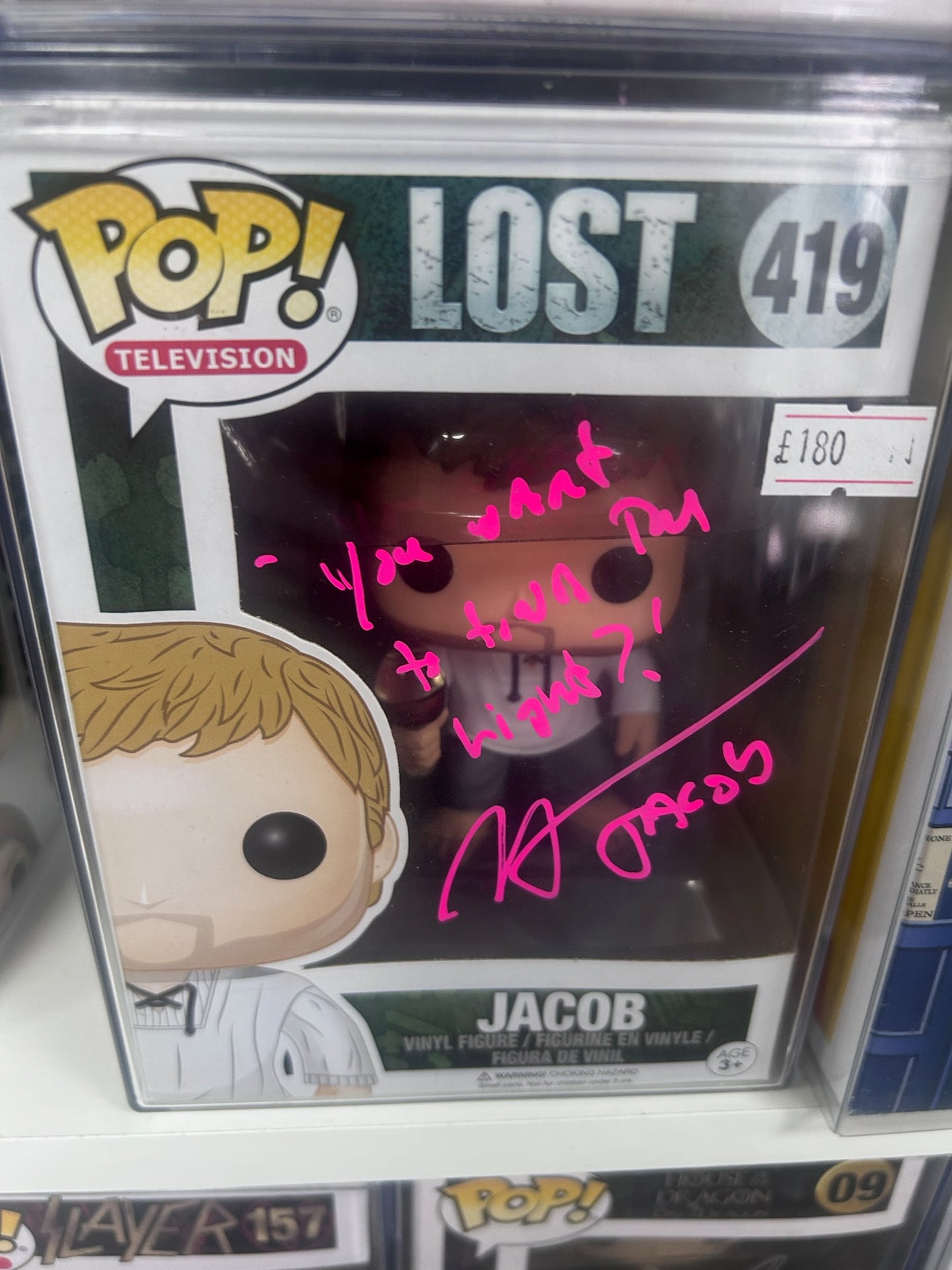 SIGNED JACOB FUNKO #419