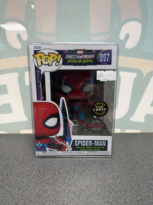 Spider-Man Funko Pop! #997 – Mech Strike: Monster Hunters