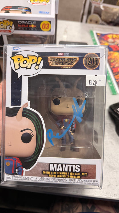 Mantis signed by Pom Klementieff