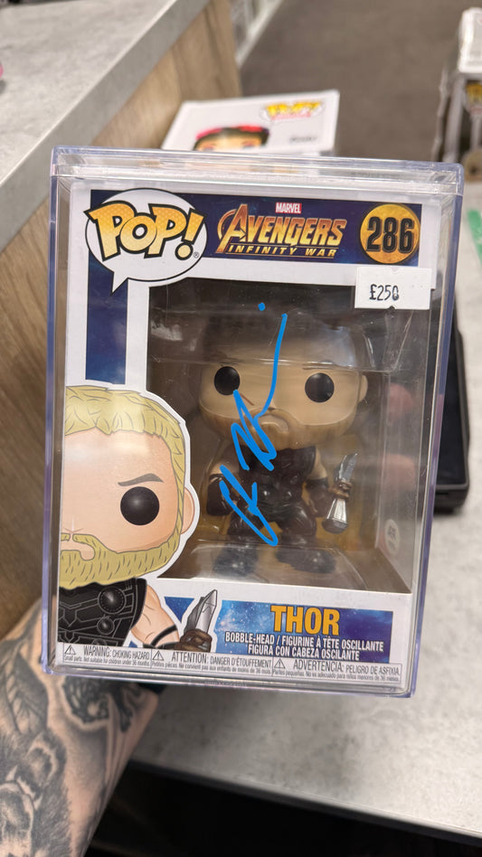 Thor signed by Chris Hemsworth