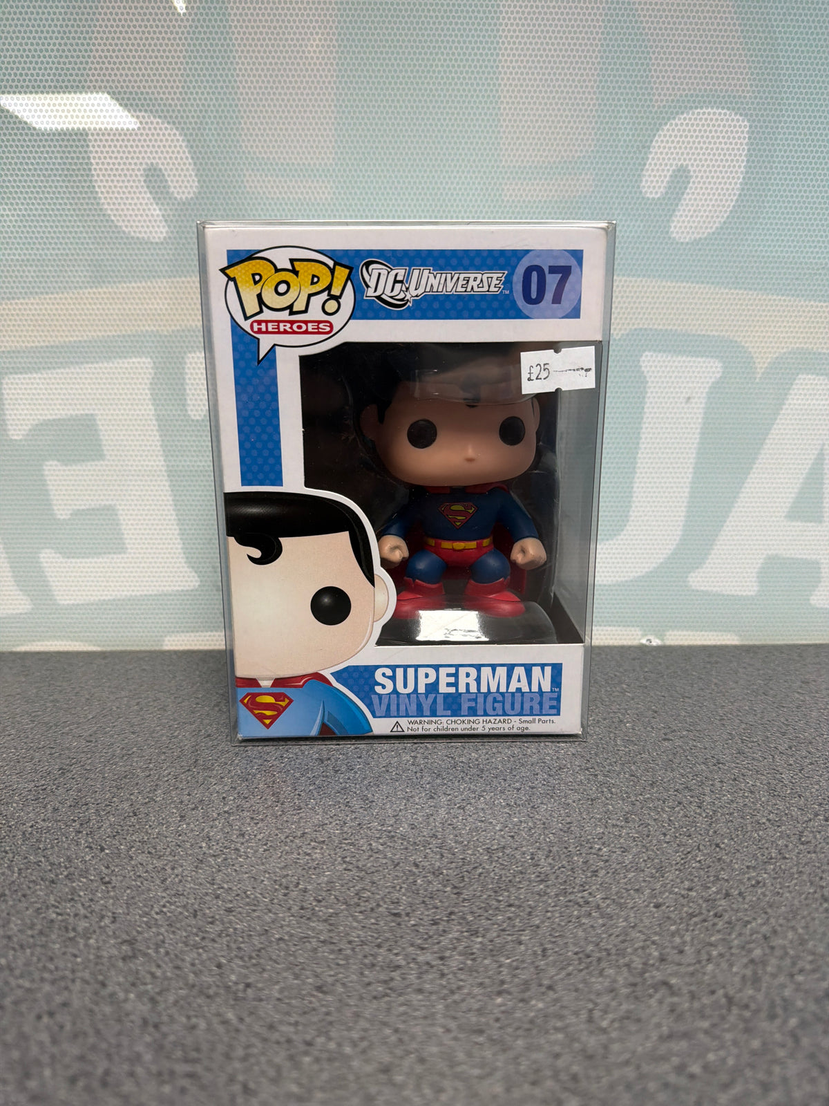Superman Funko Pop! #07 – 2014 Copy