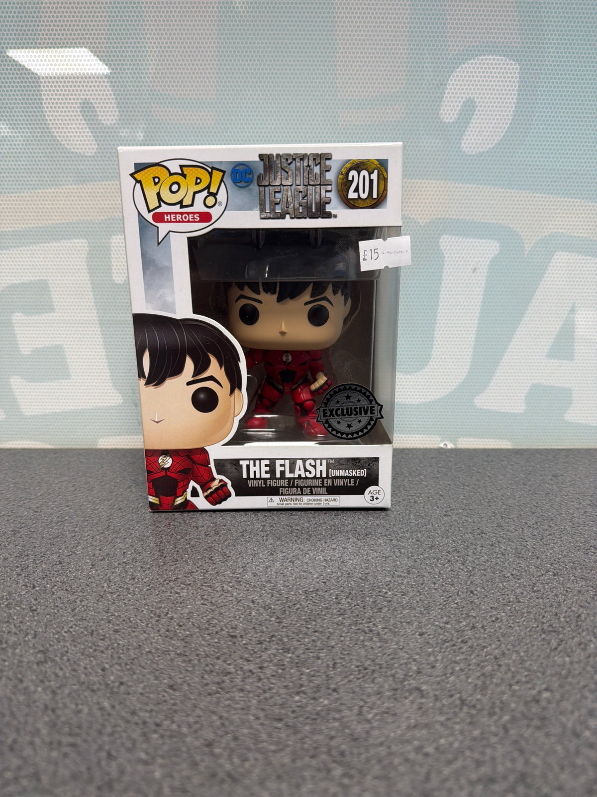 The Flash Unmasked Funko Pop! #201 – Justice League