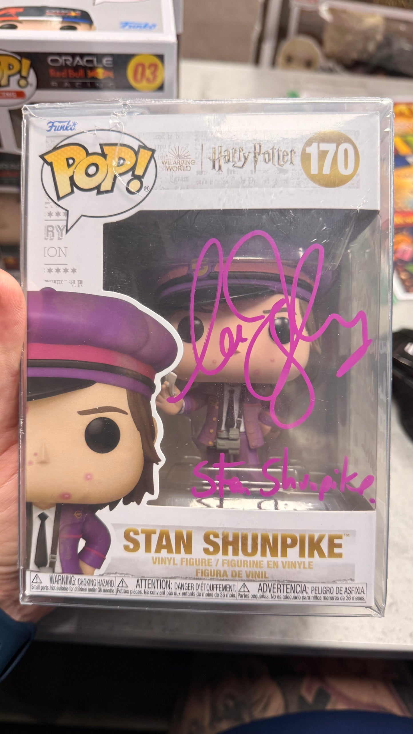 Stan Shunpike signed by Lee Ingleby