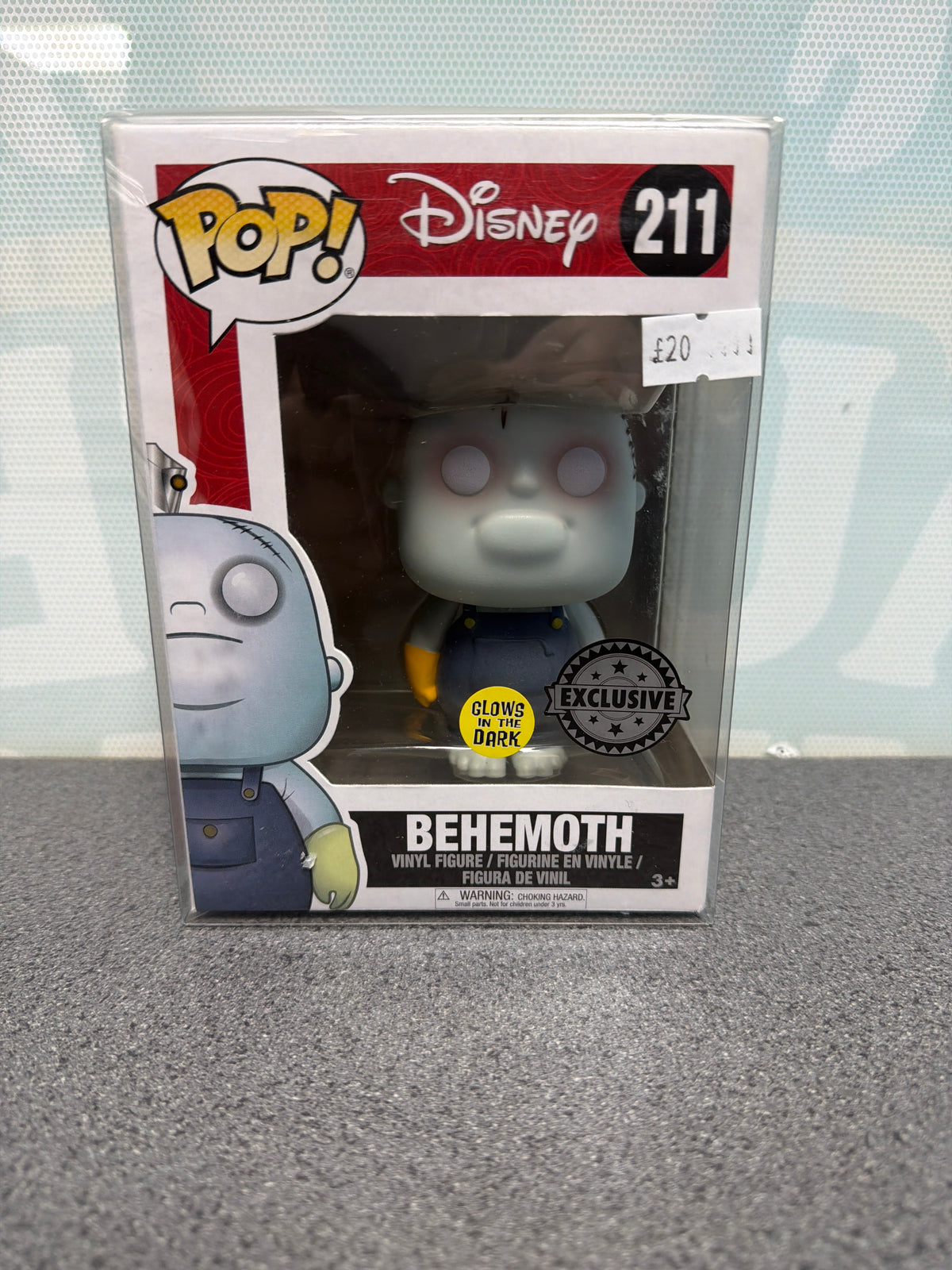 Behemoth (Glow) Funko Pop! – The Nightmare Before Christmas