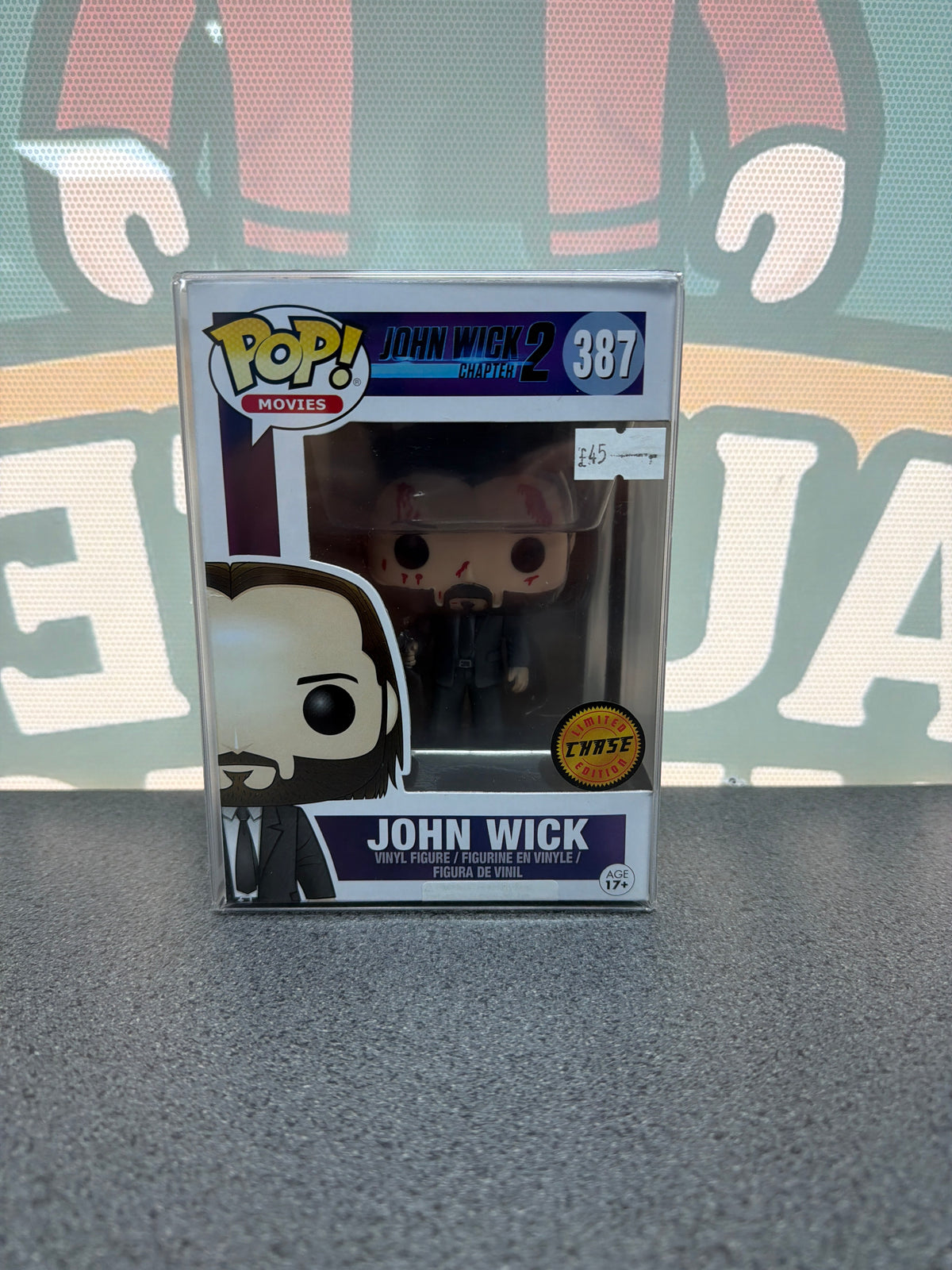 John Wick Funko Pop! #387 from John Wick: Chapter 2, Bloody Chase – product image 1