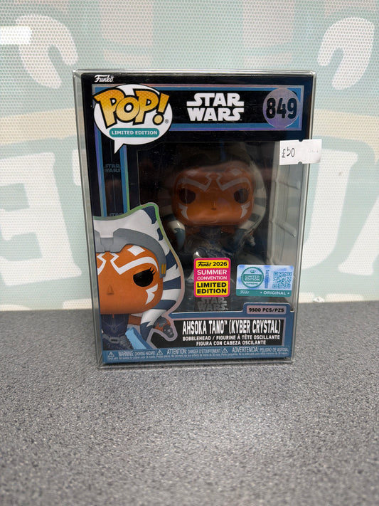 Ahsoka Tano (Kyber Crystal) Funko Pop! #849 – LE 9500
