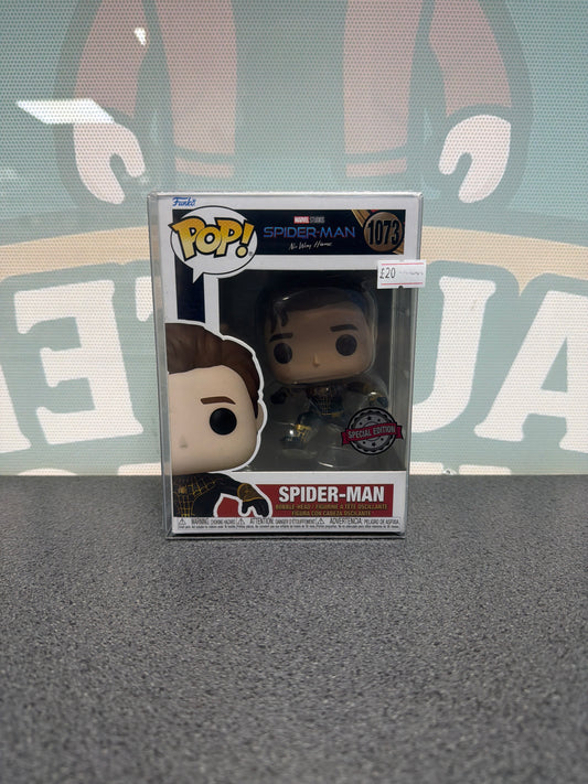 Spider-Man Black Suit Unmasked Funko Pop! – No Way Home