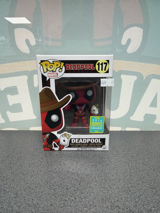 Cowboy Deadpool Funko Pop! #117 – Marvel