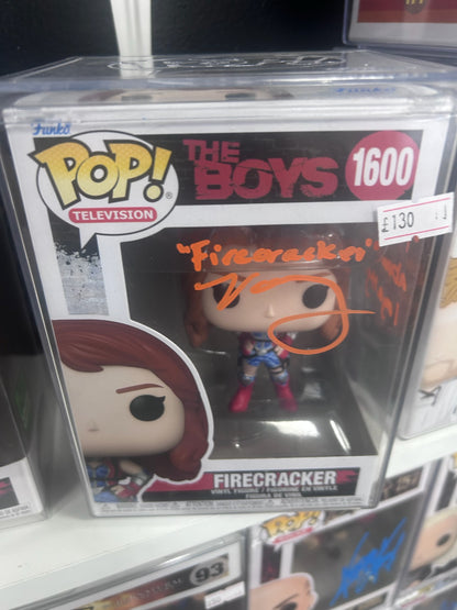 SIGNED FIRECRACKER FUNKO #1600